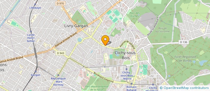 localisation de l'entreprise SCI ANNOUALE à LIVRY-GARGAN