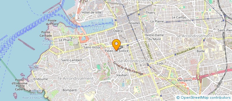 localisation de l'entreprise SCI ANNOUCH à MARSEILLE