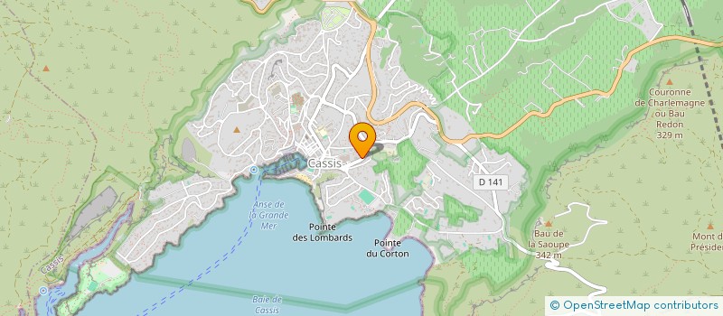 localisation de l'entreprise SCI ANNPOUSSI à CASSIS