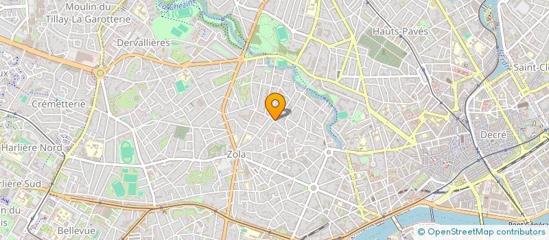 localisation de l'entreprise SCI ANNYMOON à NANTES