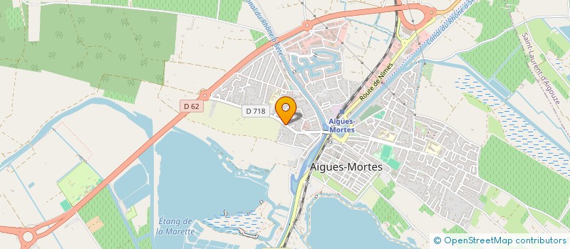localisation de l'entreprise SCI ANO  AIGUES-MORTES