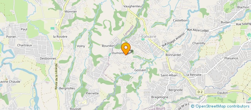 localisation de l'entreprise SCI ANOA  BAIE-MAHAULT