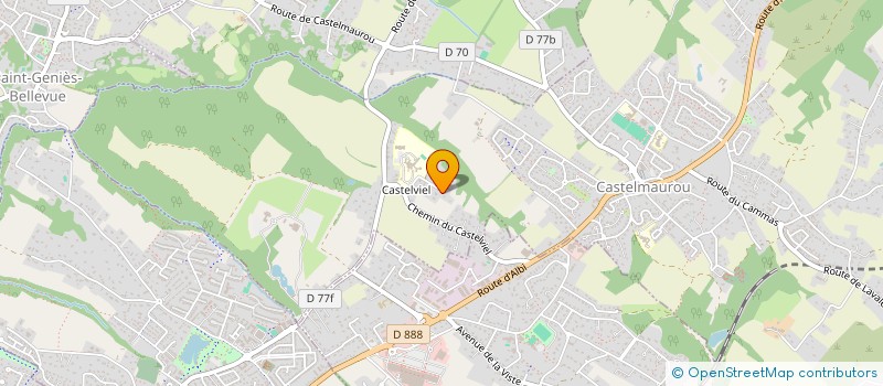 localisation de l'entreprise SCI ANOI  CASTELMAUROU