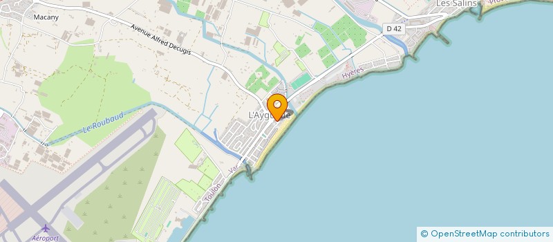 localisation de l'entreprise SCI ANOIS à HYERES