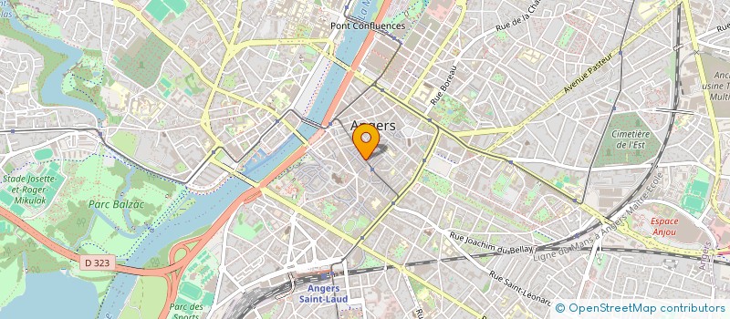 localisation de l'entreprise SCI ANOL à ANGERS