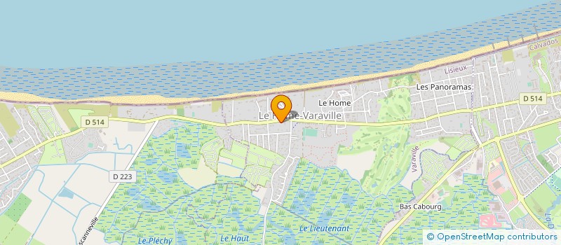 localisation de l'entreprise SCI ANORELLES à VARAVILLE