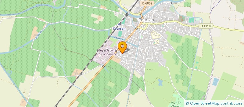 localisation de l'entreprise SCI ANOSI  COURSAN