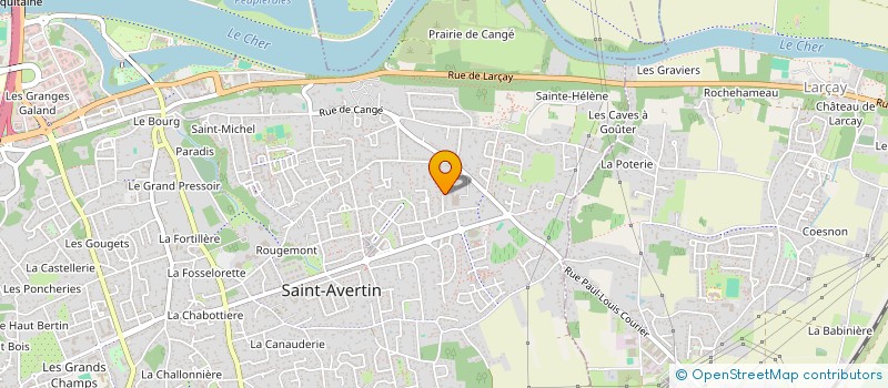 localisation de l'entreprise SCI ANOU  SAINT-AVERTIN