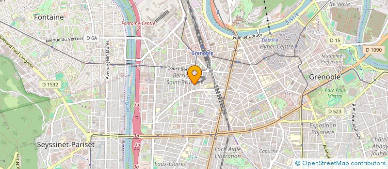 localisation de l'entreprise SCI ANOUCH à GRENOBLE