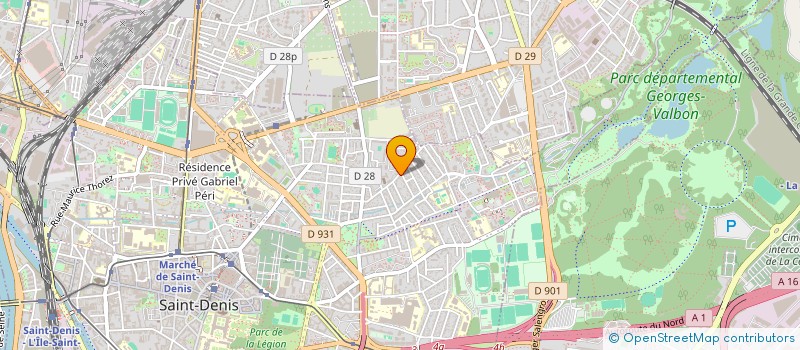 localisation de l'entreprise SCI ANOUCHKA à SAINT-DENIS