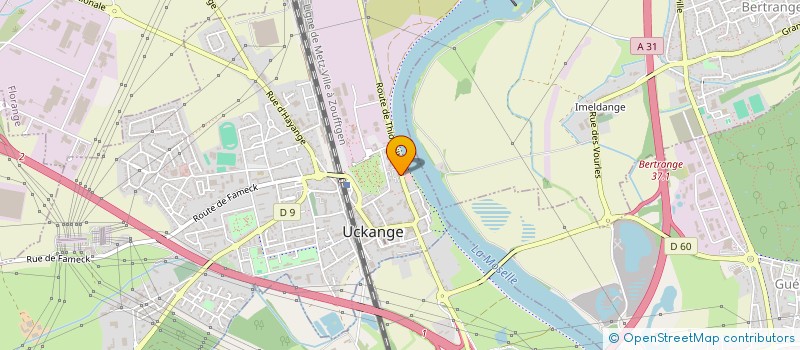 localisation de l'entreprise SCI ANOUK  UCKANGE