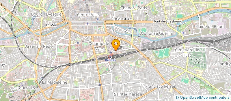 localisation de l'entreprise SCI ANP  RENNES