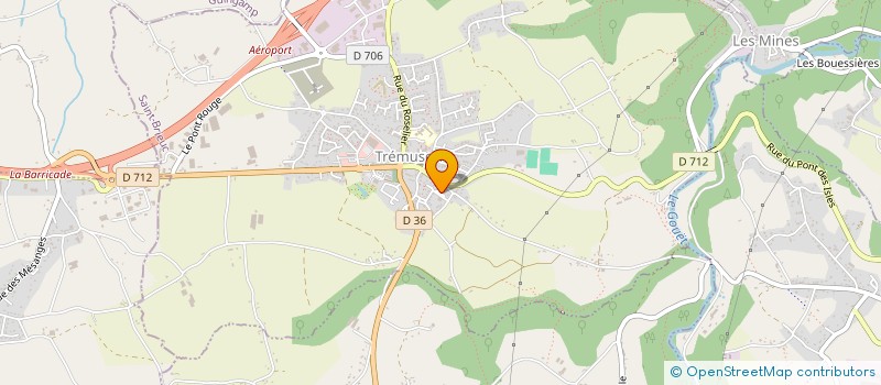 localisation de l'entreprise SCI ANPAJE  TREMUSON