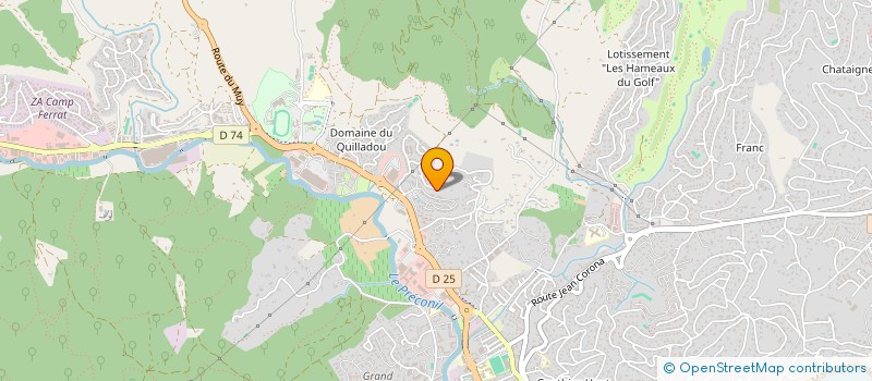 localisation de l'entreprise SCI ANPAJO à SAINTE-MAXIME
