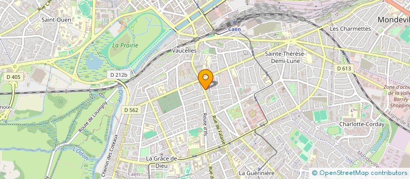 localisation de l'entreprise SCI ANPALELO à CAEN