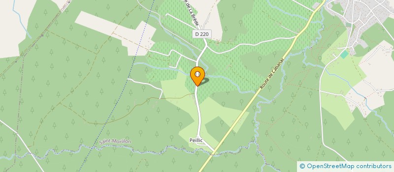 localisation de l'entreprise SCI ANPALU  SAINT-MORILLON