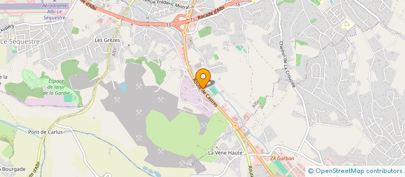 localisation de l'entreprise SCI ANPAUJAC à ALBI