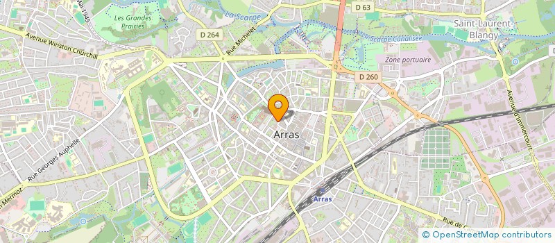 localisation de l'entreprise SCI ANPIOLI à ARRAS