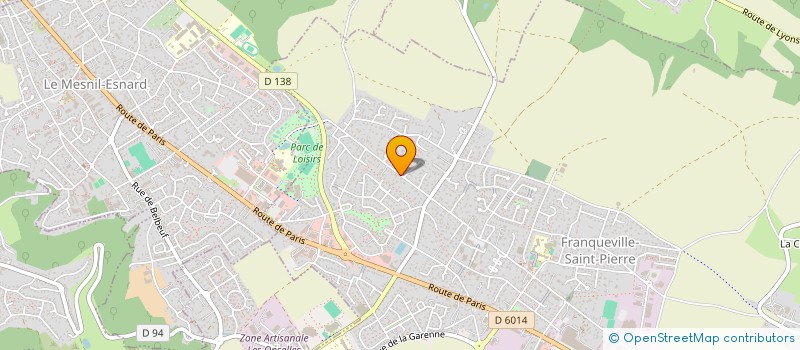 localisation de l'entreprise SCI ANQUETIL  FRANQUEVILLE-SAINT-PIERRE