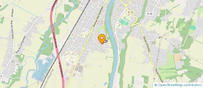 localisation de l'entreprise SCI ANR IMMO  MURET