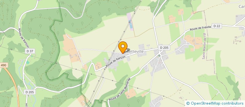 localisation de l'entreprise SCI ANR2M  SAINT MARTIN DE L'IF