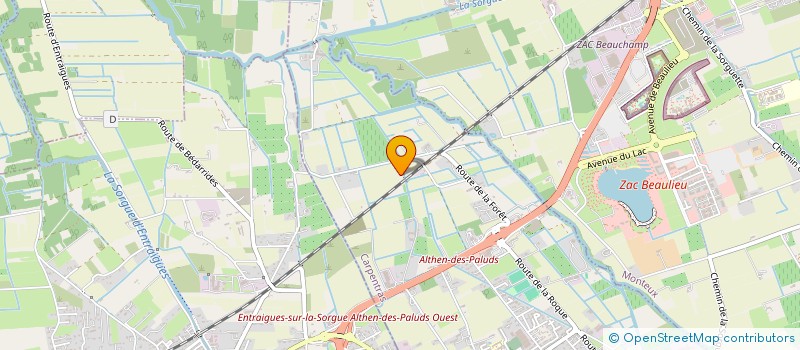 localisation de l'entreprise SCI ANRIRO  ALTHEN-DES-PALUDS