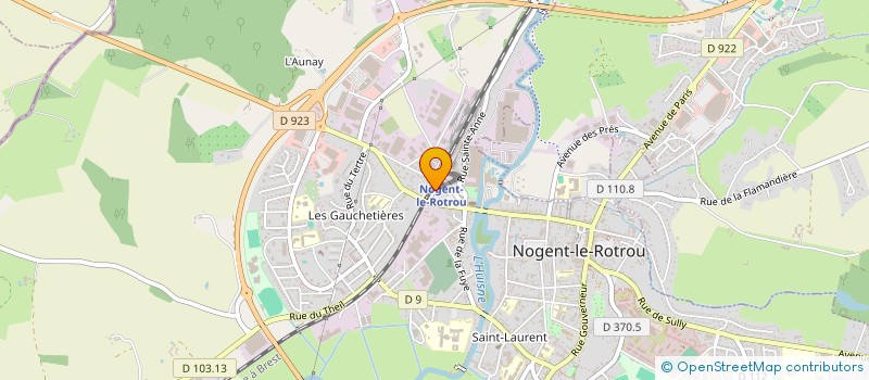 localisation de l'entreprise SCI ANRISIMALI à NOGENT-LE-ROTROU