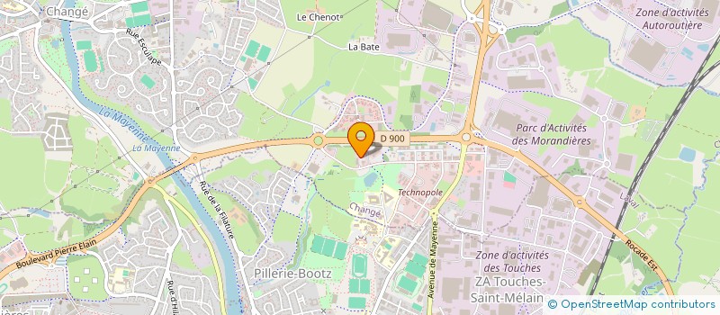 localisation de l'entreprise SCI ANROZA  CHANGE