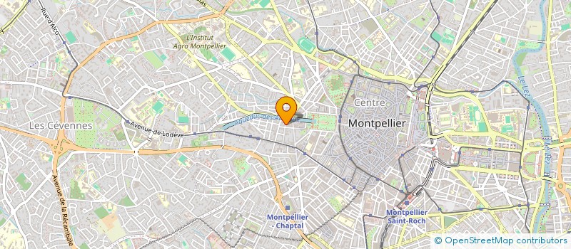 localisation de l'entreprise SCI ANSAFA à MONTPELLIER