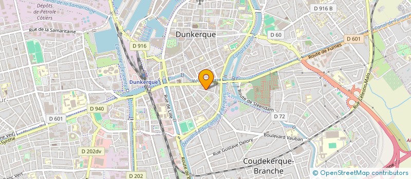 localisation de l'entreprise SCI ANSELIN à DUNKERQUE