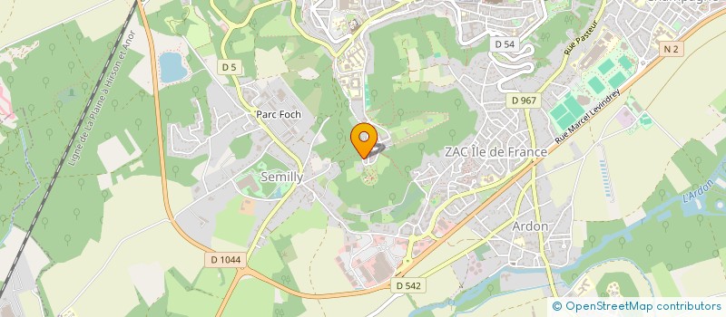 localisation de l'entreprise SCI ANSELME à LAON