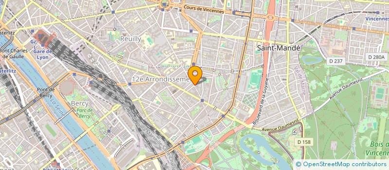 localisation de l'entreprise SCI ANSELOFT  PARIS