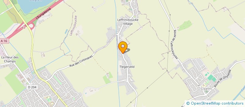 localisation de l'entreprise SCI ANSER FABALIS  TETEGHEM-COUDEKERQUE-VILLAGE