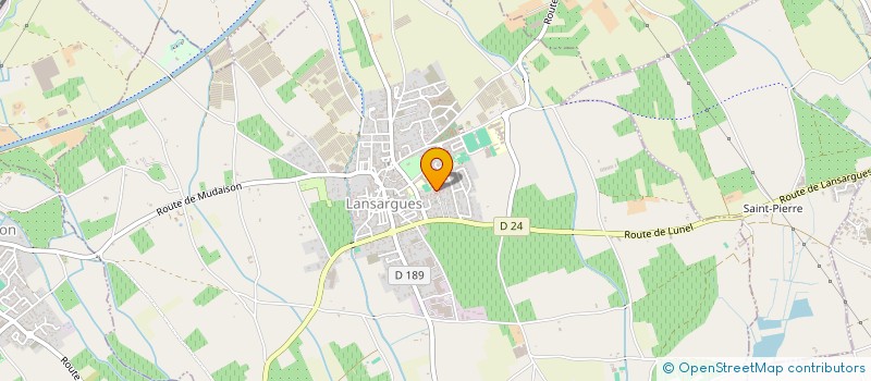 localisation de l'entreprise SCI ANSFLOW  LANSARGUES