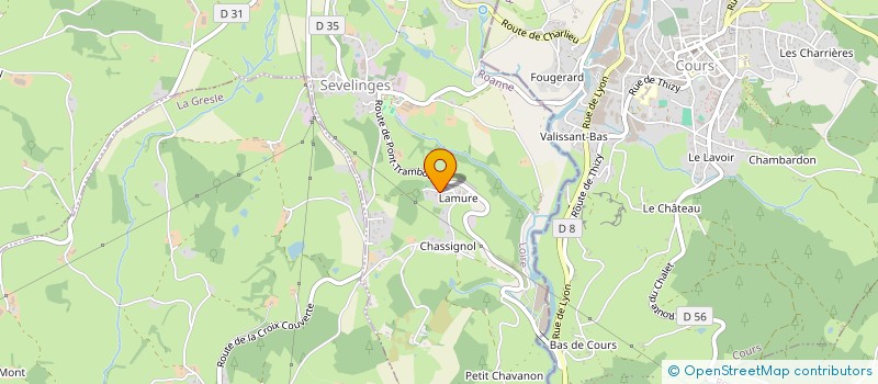 localisation de l'entreprise SCI ANSILCA  SEVELINGES