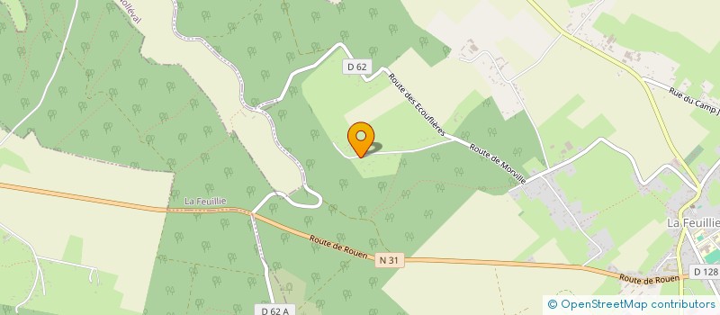 localisation de l'entreprise SCI ANSOBA  LA FEUILLIE