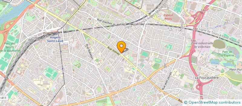 localisation de l'entreprise SCI ANSOL à ANGERS
