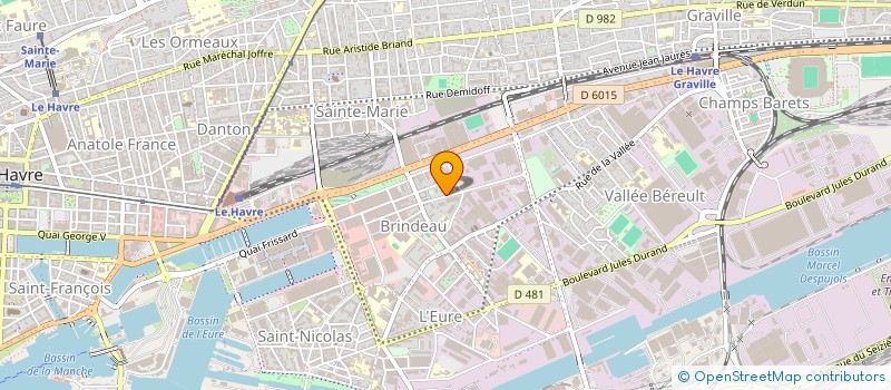 localisation de l'entreprise SCI ANSQUER à LE HAVRE