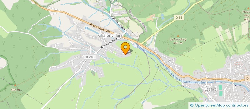 localisation de l'entreprise SCI ANSY  CHALONVILLARS