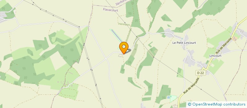 localisation de l'entreprise SCI ANTABEL  FLAVACOURT