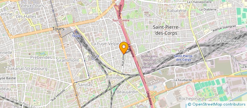 localisation de l'entreprise SCI ANTALEX  TOURS