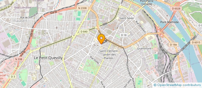 localisation de l'entreprise SCI ANTALEX à ROUEN