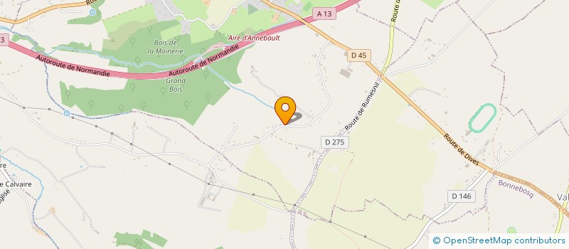 localisation de l'entreprise SCI ANTALEX  DANESTAL