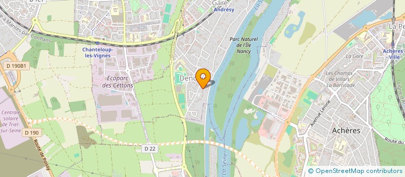 localisation de l'entreprise SCI ANTANOU  ANDRESY