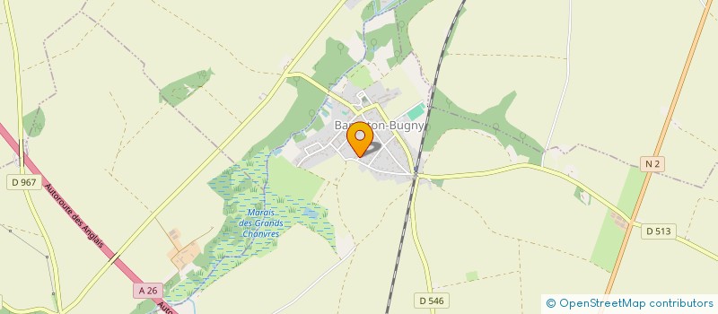 localisation de l'entreprise SCI - ANTARA  BARENTON-BUGNY