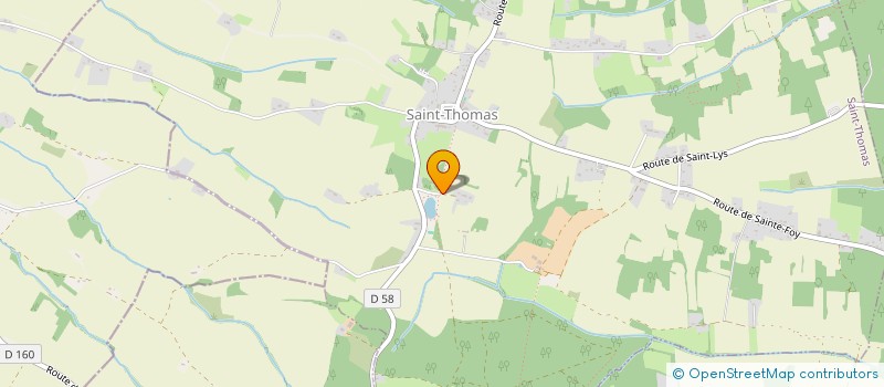 localisation de l'entreprise SCI ANTARES  CAMBERNARD