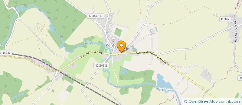 localisation de l'entreprise SCI ANTARES à PONTGOUIN