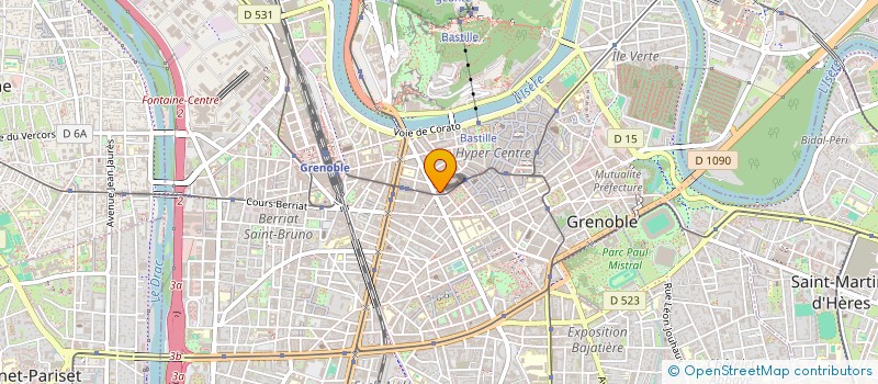 localisation de l'entreprise SCI ANTARES  TECHE