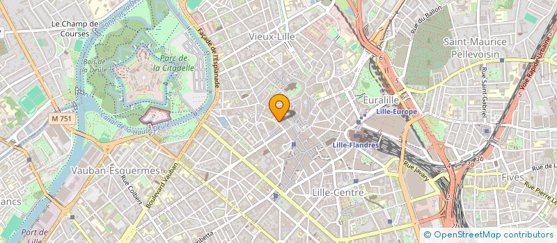 localisation de l'entreprise SCI ANTAUG à LILLE