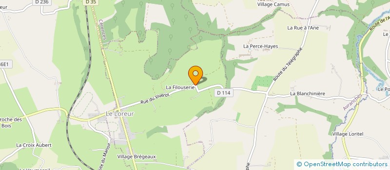 localisation de l'entreprise SCI ANTELEN  LE LOREUR